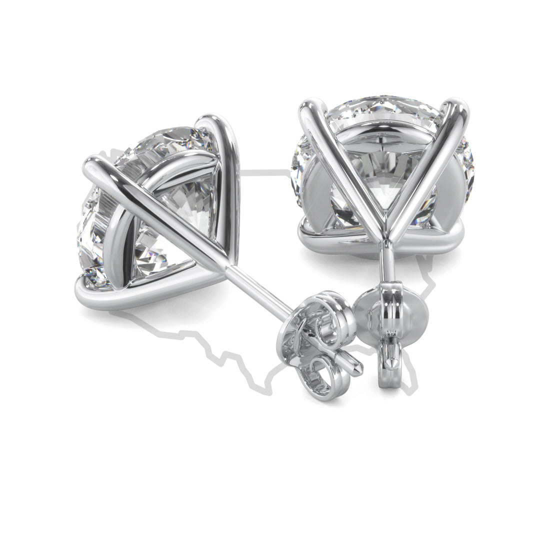6.00ct Lab Grown Diamond Studs
